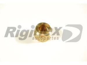 TUERCA DE BRONCE PARA CAÑO DE 3/8 ROSCA 9/16 X 24 HILOS